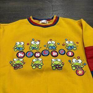 Vintage Sanrio Keroppi The Fun loving frog crewneck
